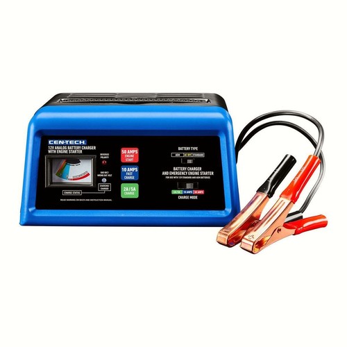 Cen tech battery - battery, charger