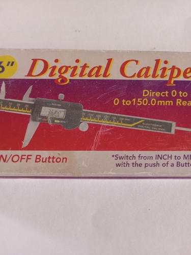Cen tech digital caliper - 6",