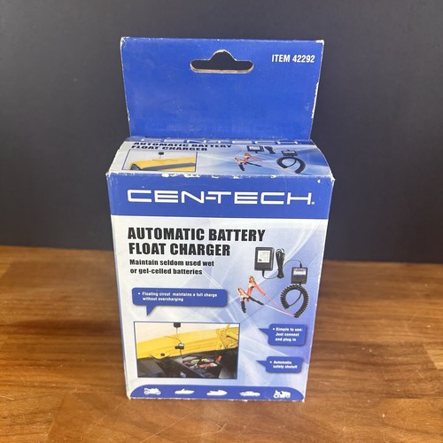 Cen tech 12v automatic battery - 12v,