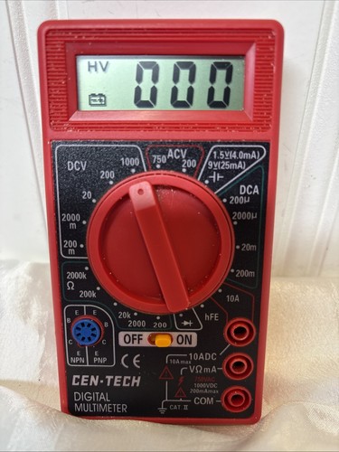 Function digital multimeter - 7,