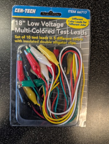 Cen tech 66717 test leads - cen-tech, set